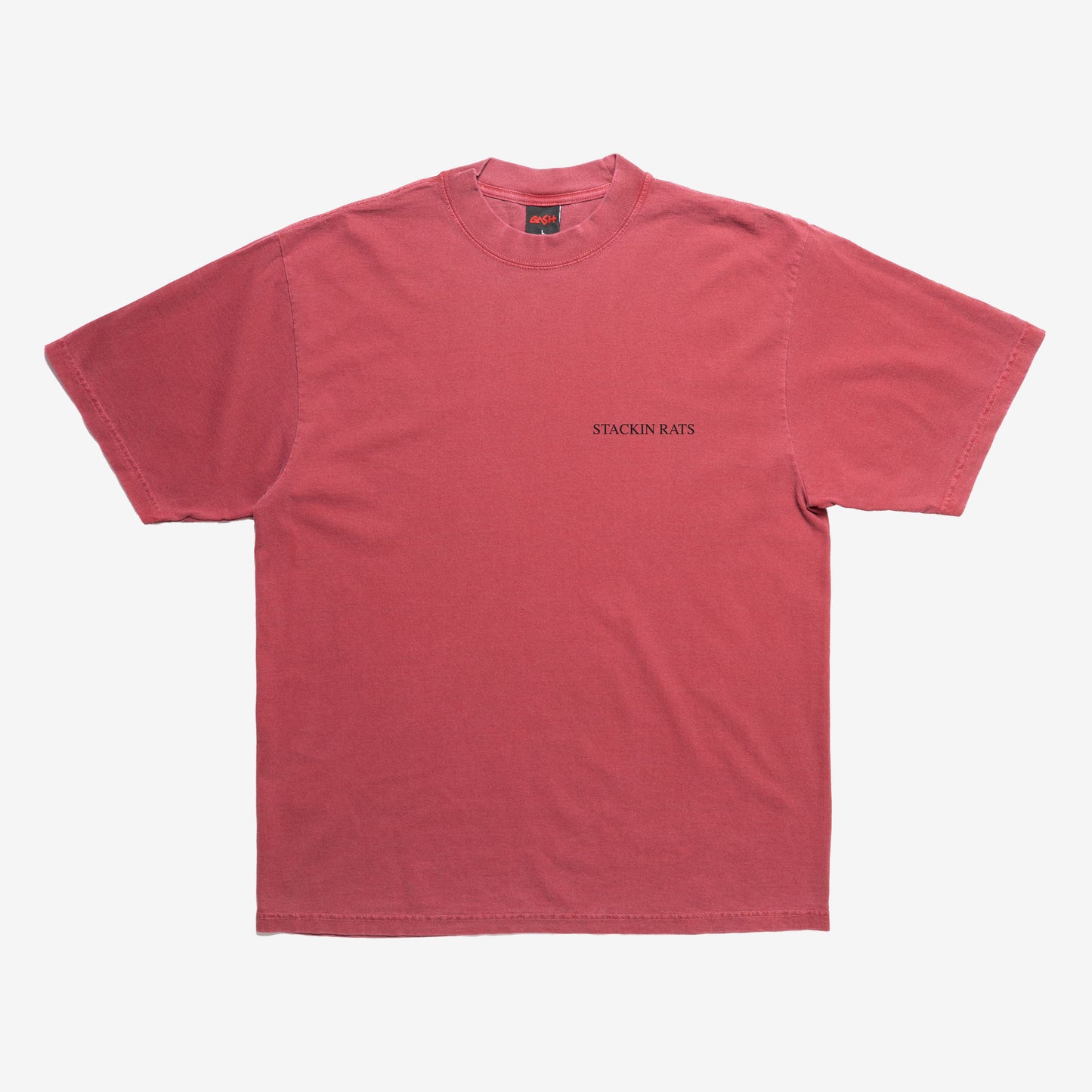 STACKIN RATS TEE RED
