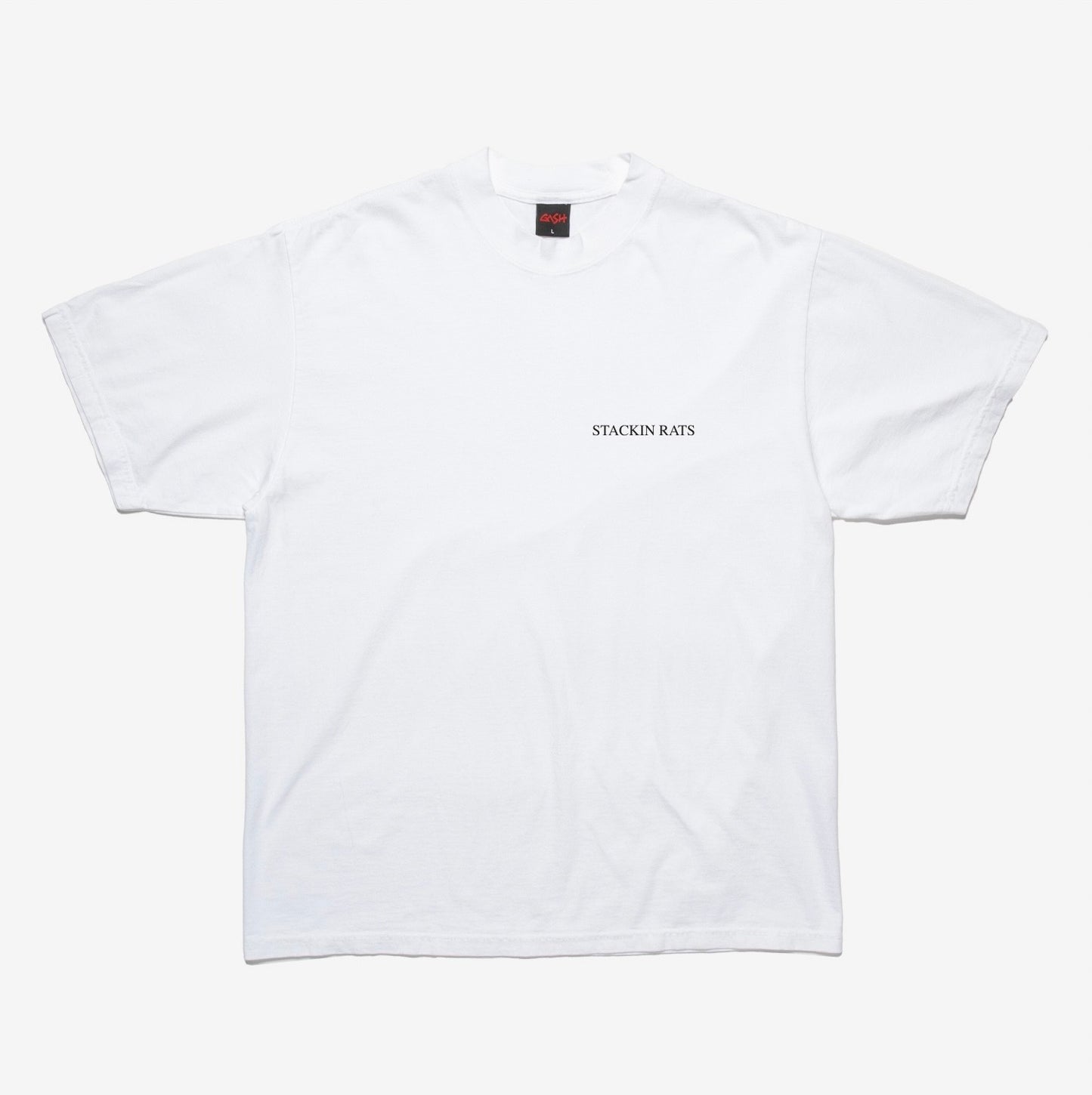 STACKING RATS TEE WHITE