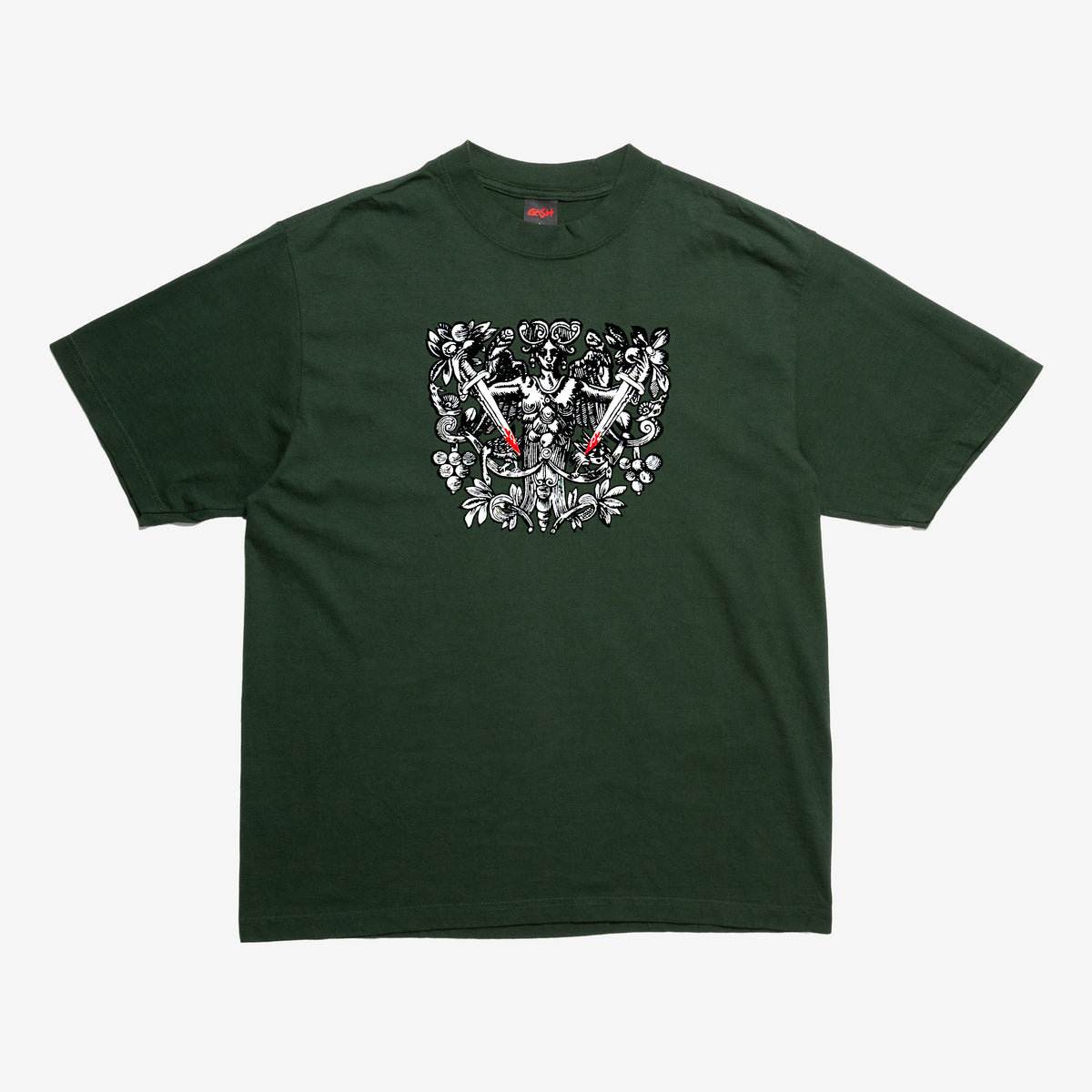 DOUBLE DAGGER TEE GREEN