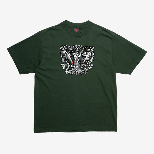 DOUBLE DAGGER TEE GREEN